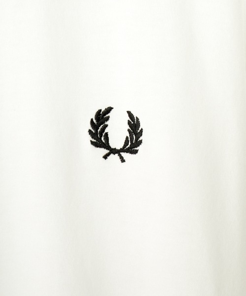 FRED PERRY（フレッドペリー）の「[FRED PERRY/フレッドペリー] ツインティップライン ロングスリーブTシャツ M9602（Tシャツ/カットソー・レディース・ブラック/ホワイト/ネイビー・S/M/L）」の7枚目の写真