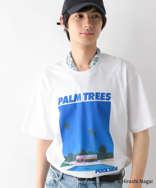 セール】永井博コラボ/Tシャツ/半袖/575237（Tシャツ/カットソー