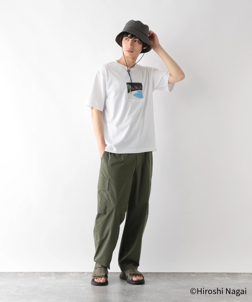セール】永井博コラボ/Tシャツ/半袖/575237（Tシャツ/カットソー