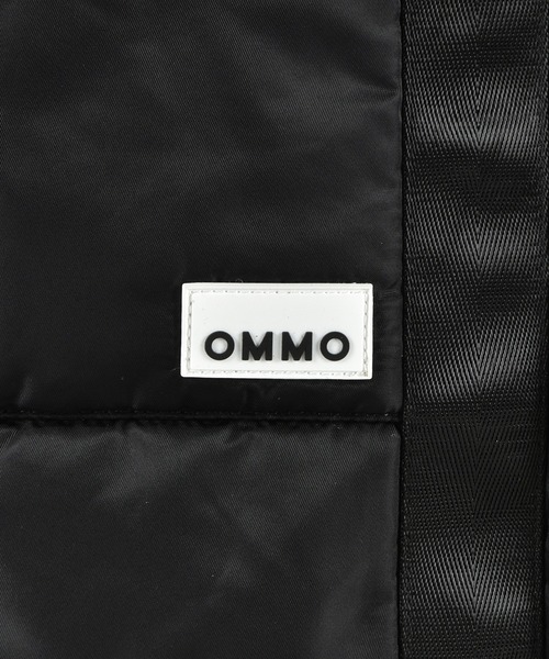 OMMO（オーエムエムオー）の「PADDED NYLON TOTE BAG（トートバッグ・レディース・ブラックミックス/ブラック/カーキ・F）」の15枚目の写真