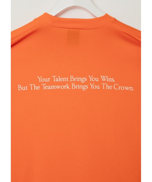 APPLEBUM（アップルバム）の「“Teamwork” Dry L/S T-shirt [Show&Prove]（Tシャツ/カットソー・メンズ・ホワイト/オレンジ/ブラック・XX-LARGE/X-LARGE/LARGE/MEDIUM）」の6枚目の写真