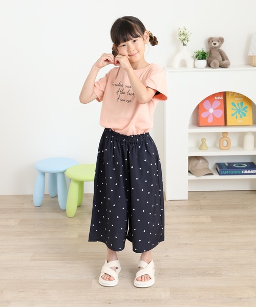 【未使用】heve ヘイブ ガウチョパンツ バニラ 38 サテンフレアガウチョPT バニラ | HEVE