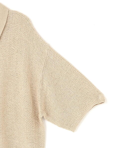 ブラウス シャツ WHITELAND/ホワイトランド/KNIT SS SHIRT レディース メンズ WHITELAND/ホワイトランド/KNIT S/S SHIRT（シャツ/ブラウス