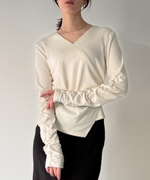 未使用☆カシュクールＴシャツ カシュクール」に該当するTシャツ/カットソーファッション通販