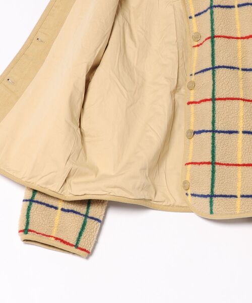 BOBO CHOSES（ボボショーズ）の「Color Striped sheepskin jacket（カバーオール・レディース・マルチ・S/M/L/XL/XS）」の8枚目の写真