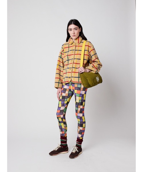BOBO CHOSES（ボボショーズ）の「Color Striped sheepskin jacket（カバーオール・レディース・マルチ・S/M/L/XL/XS）」の6枚目の写真
