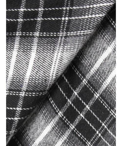 GYDA(ジェイダ)の「3WAYチェックワンピース(ワンピース・レディース・ブラック/ベージュ・FREE)」の11枚目の写真