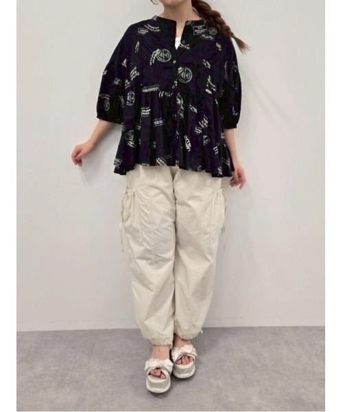 SM2(エスエムツー)の「センター切替リボンカーゴパンツ(その他パンツ・レディース・カーキ/ブラック/クリーム/ピンク・M/L)」の16枚目の写真