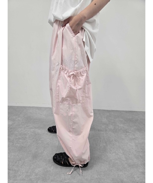 SM2(エスエムツー)の「センター切替リボンカーゴパンツ(その他パンツ・レディース・カーキ/ブラック/クリーム/ピンク・M/L)」の8枚目の写真