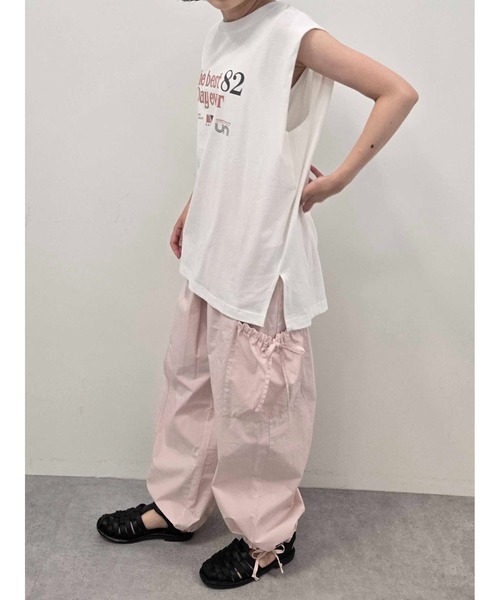 SM2(エスエムツー)の「センター切替リボンカーゴパンツ(その他パンツ・レディース・カーキ/ブラック/クリーム/ピンク・M/L)」の13枚目の写真