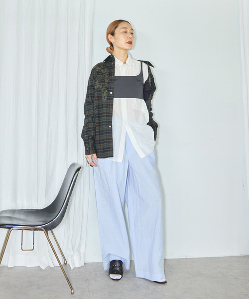 CITYSHOP（シティーショップ）の「OPPOSITE CAMI ビスチェ（キャミソール・レディース・チャコールグレー/ブラック・38/36）」の14枚目の写真