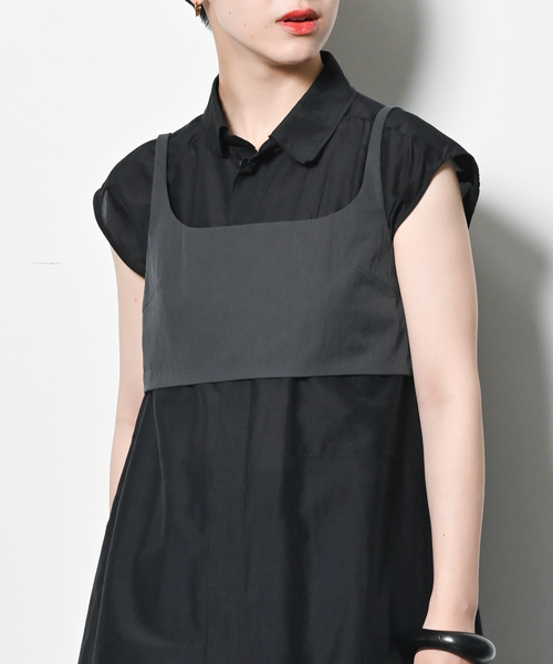 CITYSHOP（シティーショップ）の「OPPOSITE CAMI ビスチェ（キャミソール・レディース・チャコールグレー/ブラック・38/36）」の13枚目の写真