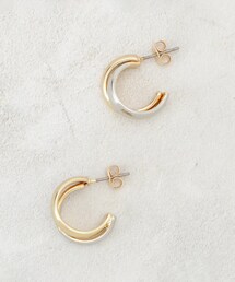 OPAQUE.CLIP | メタル2連ピアス(ピアス(両耳用))