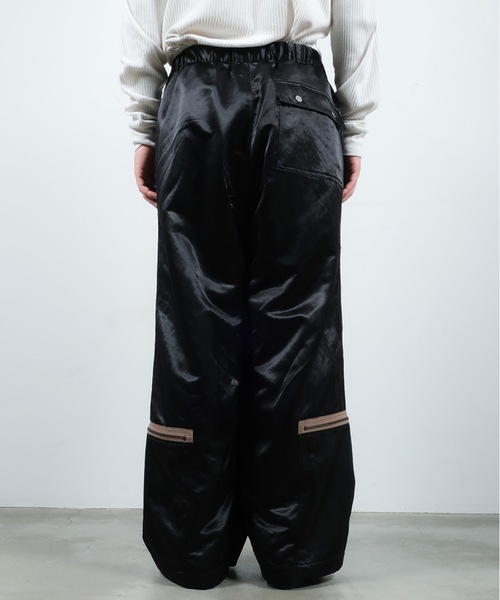 Jieda（ジエダ）の「PARACHUTE ZIP PANTS（その他パンツ・メンズ・ブラック/ネイビー・1/2）」の10枚目の写真