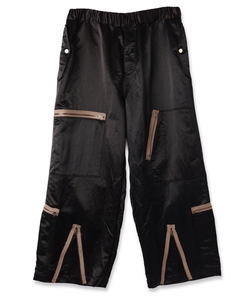 Jieda（ジエダ）の「PARACHUTE ZIP PANTS（その他パンツ・メンズ・ブラック/ネイビー・1/2）」の12枚目の写真