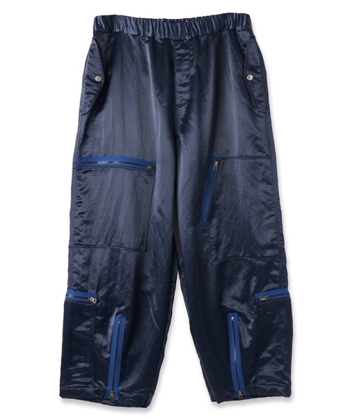 Jieda（ジエダ）の「PARACHUTE ZIP PANTS（その他パンツ・メンズ・ブラック/ネイビー・1/2）」の14枚目の写真
