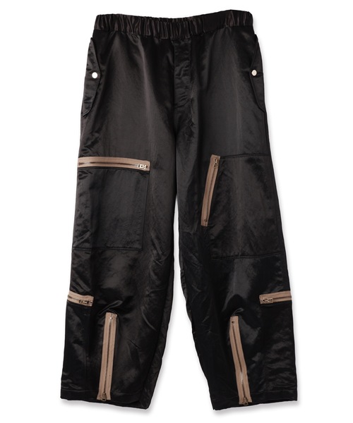 Jieda（ジエダ）の「PARACHUTE ZIP PANTS（その他パンツ・メンズ・ブラック/ネイビー・1/2）」の11枚目の写真