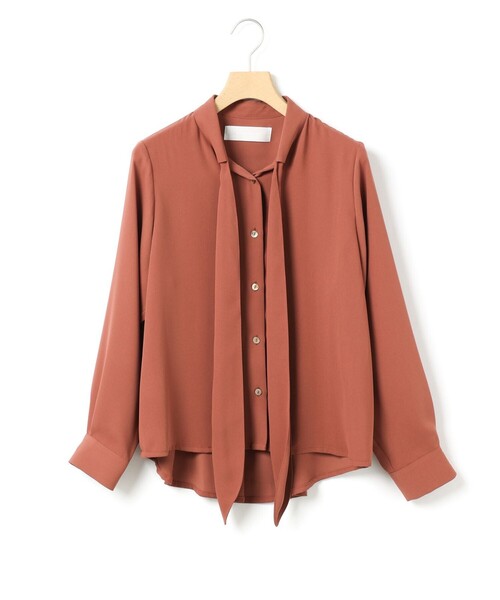 ブラウス シャツ MARMARMAR リボンクラシックシャツ レディース セール】MARMARMAR リボンクラシックシャツ（シャツ/ブラウス