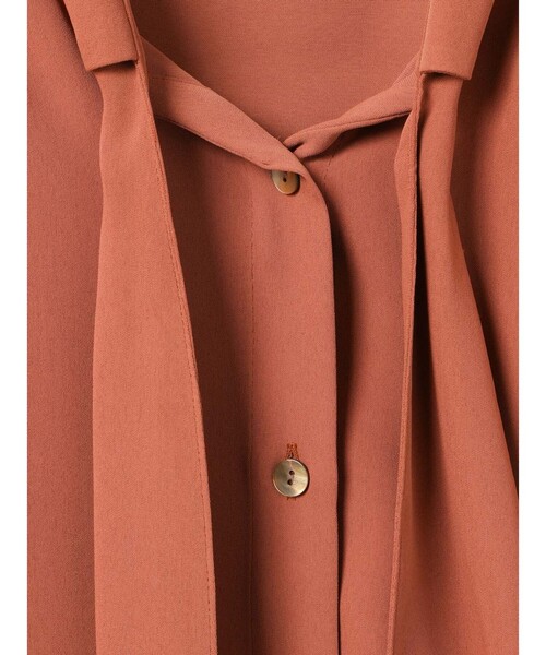 ブラウス シャツ MARMARMAR リボンクラシックシャツ レディース ribbon classic shirt | 2024 Autumn Collection MARMARMAR