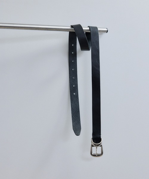 ADAM ET ROPE'（アダムエロペ）の「【サステナブル】ダブルリングスムースベルト（ベルト・レディース・シルバー/ゴールド・FREE）」の2枚目の写真