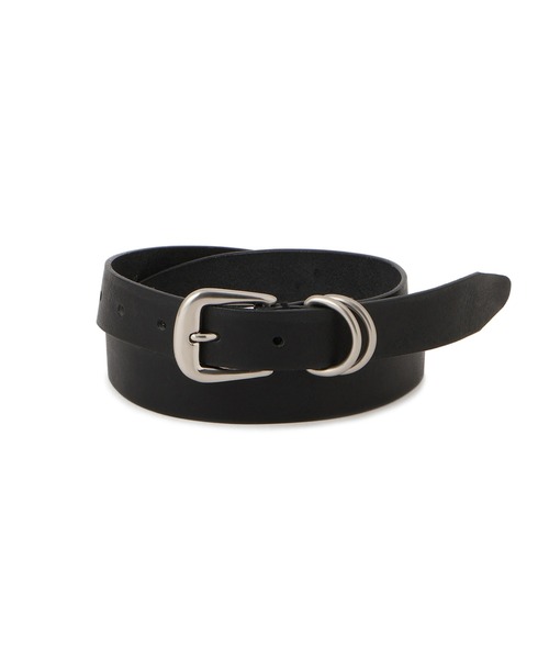 ADAM ET ROPE'（アダムエロペ）の「【サステナブル】ダブルリングスムースベルト（ベルト・レディース・シルバー/ゴールド・FREE）」の5枚目の写真