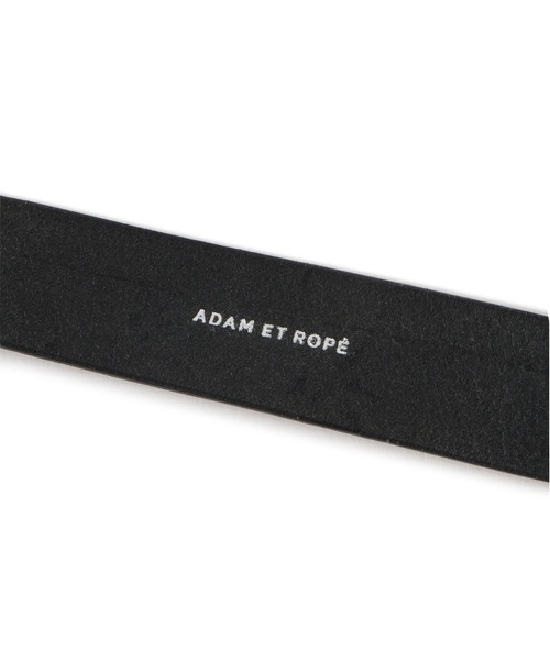 ADAM ET ROPE'（アダムエロペ）の「【サステナブル】ダブルリングスムースベルト（ベルト・レディース・シルバー/ゴールド・FREE）」の10枚目の写真