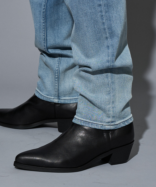 5351 POUR LES HOMMES（ゴーサンゴーイチプールオム）の「【25A/W】グラデーション テーパード デニム（デニムパンツ・メンズ・ブラック/インディゴブルー・50/48/46/44）」の12枚目の写真