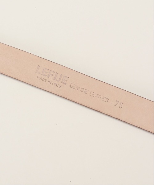 追加》LEFIJE/レフィエ スエードベルト(2.5cm)（ベルト）｜LEFIJE