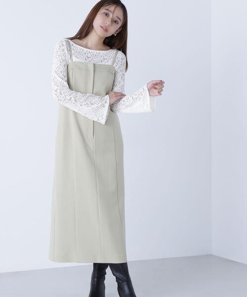 NATURAL BEAUTY BASIC（ナチュラルビューティーベーシック）の「◇モールレーストップス（Tシャツ/カットソー・レディース・ブルー/ブラウン/オフホワイト・FREE）」の6枚目の写真