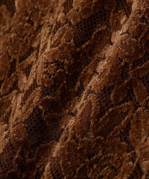 NATURAL BEAUTY BASIC（ナチュラルビューティーベーシック）の「◇モールレーストップス（Tシャツ/カットソー・レディース・ブルー/ブラウン/オフホワイト・FREE）」の20枚目の写真