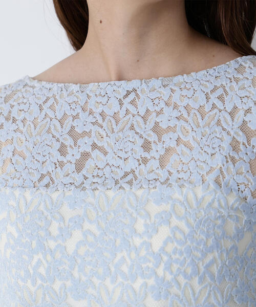 NATURAL BEAUTY BASIC（ナチュラルビューティーベーシック）の「◇モールレーストップス（Tシャツ/カットソー・レディース・ブルー/ブラウン/オフホワイト・FREE）」の9枚目の写真