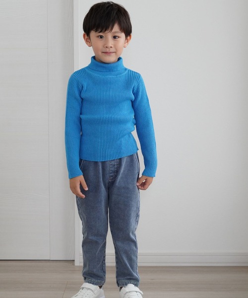 SKAPE（エスケープ）の「ﾊｲﾈｯｸﾆｯﾄ（ニット/セーター・キッズ・グリーン/パープル/レッド/ブルー/ブラック/アイボリー・130cm/120cm/110cm/100cm/90cm/80ｃｍ）」の13枚目の写真