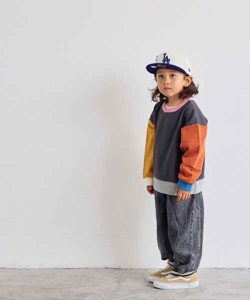 MARKEY'S（マーキーズ）の「ラインリブデニムパンツ（デニムパンツ・キッズ・ブルー/ブラック・120/110/100/90/150/130/140）」の18枚目の写真