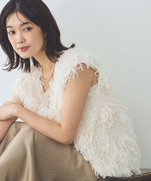 本日迄出品❕【gready brilliant 】エコレザーギャザーブルゾン 本日迄出品❕【gready brilliant 】エコレザーギャザーブルゾン
