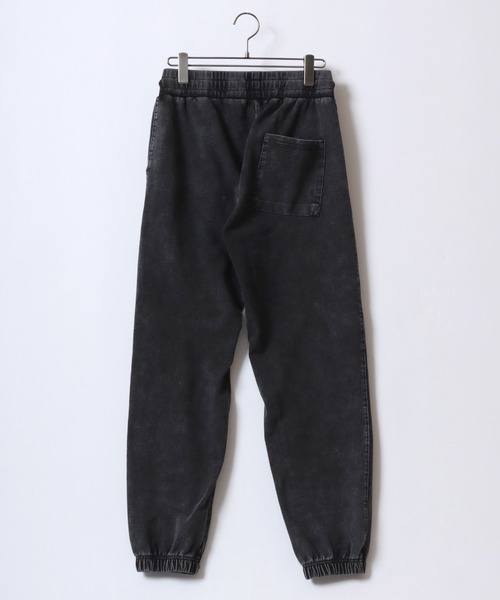 ANPAS(アンパス)の「Vintage Design Chemical Denim Easy Pants/セットアップ対応 ケミカル加工 カットデニム ストレッチイージーパンツ ボトムス スウェットパンツ メンズ レディース(スウェットパンツ・メンズ・ブルー/ブラック・LL/M/L)」の5枚目の写真