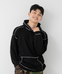 JAM & LINK（ジャムアンドリンク）の「配色ステッチパーカー（パーカー）」