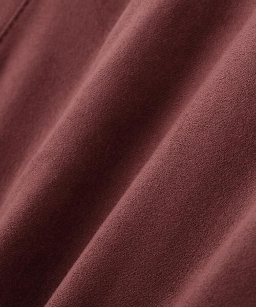 human woman（ヒューマンウーマン）の「◆ストレッチフェイクスエードオーバーオール（サロペット/オーバーオール・レディース・ブラウン/ベージュ・MEDIUM）」の11枚目の写真