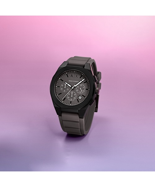 ARMANI EXCHANGE(アルマーニエクスチェンジ)の「アルマーニ・エクスチェンジ 腕時計 メンズ アナログ シリコン AX4191(アナログ腕時計・メンズ・グレー・FREE)」の1枚目の写真