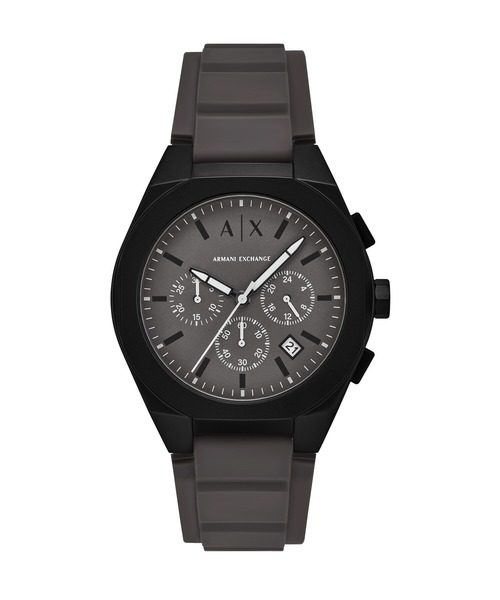 ARMANI EXCHANGE(アルマーニエクスチェンジ)の「アルマーニ・エクスチェンジ 腕時計 メンズ アナログ シリコン AX4191(アナログ腕時計・メンズ・グレー・FREE)」の2枚目の写真