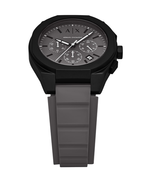ARMANI EXCHANGE(アルマーニエクスチェンジ)の「アルマーニ・エクスチェンジ 腕時計 メンズ アナログ シリコン AX4191(アナログ腕時計・メンズ・グレー・FREE)」の9枚目の写真