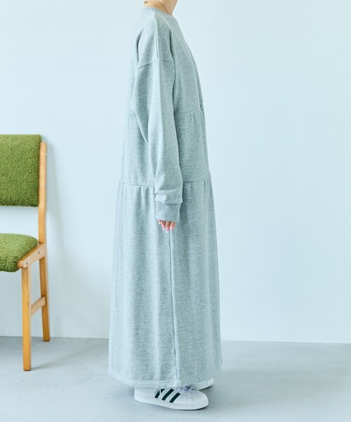 FREAK’S STORE/チャンピオン 別注 ティアード切り替えワンピース Champion/別注 ティアード 切り替え ワンピース【限定展開
