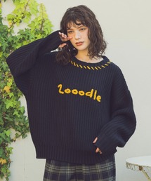 超美品❤BRIEFING ネイビー ロゴニットセーター☆ BRIEFING ZOZO CHAMPIONSHIP セーター ネイビ BRIEFING