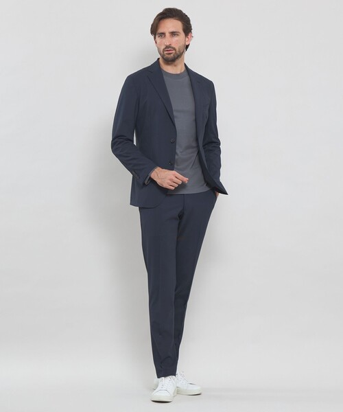 MACKINTOSH LONDON(マッキントッシュ ロンドン)の「【BREASY JACKET】2WAYストレッチ千鳥セットアップパンツ(スラックス・メンズ・ブラウン系その他6/ネイビー・90/82/94/78/86)」の3枚目の写真