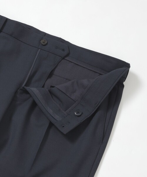 MACKINTOSH LONDON(マッキントッシュ ロンドン)の「【BREASY JACKET】2WAYストレッチ千鳥セットアップパンツ(スラックス・メンズ・ブラウン系その他6/ネイビー・90/82/94/78/86)」の9枚目の写真
