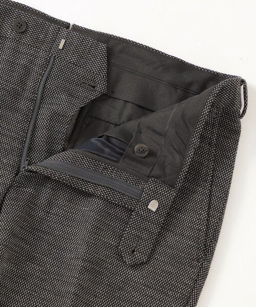 Paul Stuart(ポールスチュアート)の「【Nikkei magazine掲載】【STUART'S TRAVELER】ハイスペックバーズアイトラウザーズ(スラックス・メンズ・グレー系その他2/ネイビー・46/50/48/52)」の15枚目の写真