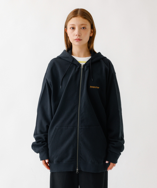PENDLETON(ペンドルトン)の「【PENDLETON/ペンドルトン】Back Print Zip Up Hoodie / ハーディング柄 バックプリント ジップアップパーカー(パーカー・メンズ・ブラック/アイボリー/ホワイト系その他・M/L)」の22枚目の写真
