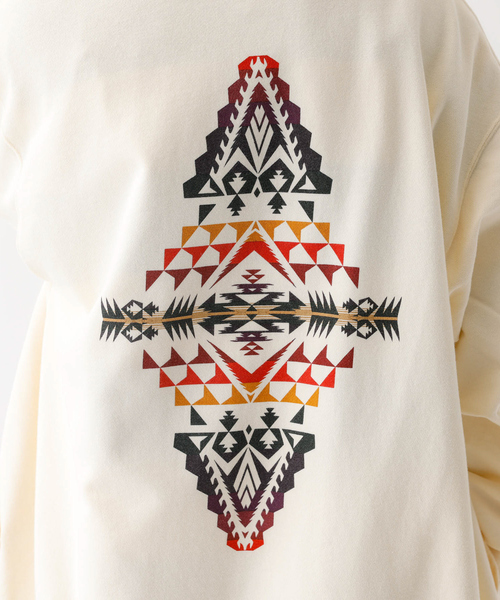 PENDLETON(ペンドルトン)の「【PENDLETON/ペンドルトン】Back Print Zip Up Hoodie / ハーディング柄 バックプリント ジップアップパーカー(パーカー・メンズ・ブラック/アイボリー/ホワイト系その他・M/L)」の11枚目の写真