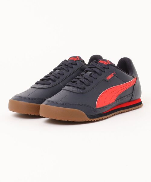 PUMA(プーマ)の「PUMA プーマ TURINO 2【軽量】 薄底 ロープロファイル(チュリーノ2) 397452(スニーカー・レディース・ホワイト/ブラック/ネイビー・24.5cm/23.0cm/24.0cm/25.0cm/22.5cm/23.5cm/25.5cm/26.0cm/26.5cm/27.0cm/27.5cm/28.0cm/28.5cm/29.0cm)」の3枚目の写真