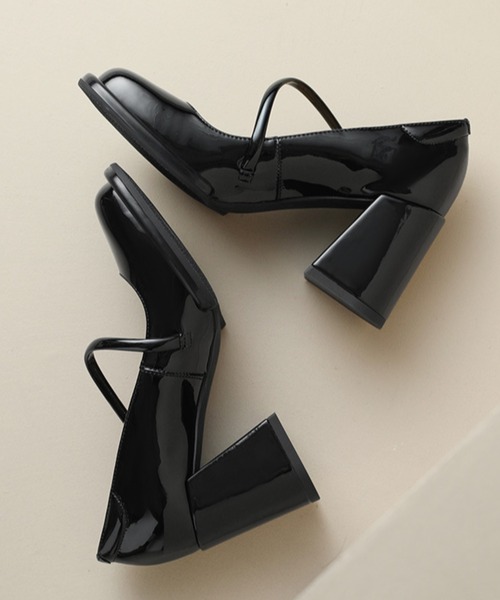 ラウンドトゥ メリージェーンパンプス（パンプス）｜PIN（ピン）の