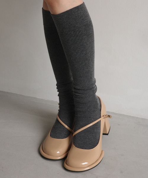 ラウンドトゥ メリージェーンパンプス（パンプス）｜PIN（ピン）の